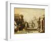 Embarkation of Ulysses-Erastus Salisbury Field-Framed Giclee Print