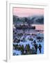 Embarking For the Klondike Gold Rush-Graham Coton-Framed Giclee Print