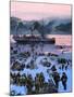 Embarking For the Klondike Gold Rush-Graham Coton-Mounted Giclee Print