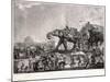 Embassy of Hyderbeck to Calcutta-Johann Zoffany-Mounted Giclee Print