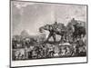 Embassy of Hyderbeck to Calcutta-Johann Zoffany-Mounted Giclee Print