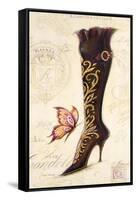 Embellished Boot-Angela Staehling-Framed Stretched Canvas