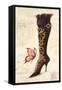 Embellished Boot-Angela Staehling-Framed Stretched Canvas