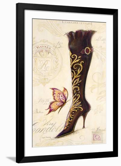 Embellished Boot-Angela Staehling-Framed Art Print