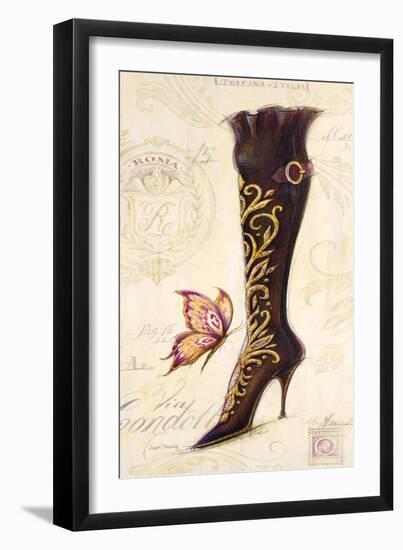 Embellished Boot-Angela Staehling-Framed Art Print