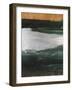 Embellished Coastal Plain II-Vanna Lam-Framed Art Print