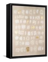 Embellished Cobblestone I-Vanna Lam-Framed Stretched Canvas