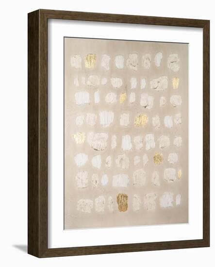 Embellished Cobblestone I-Vanna Lam-Framed Art Print