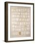 Embellished Cobblestone I-Vanna Lam-Framed Art Print