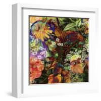 Embellished Eden Tile I-James Burghardt-Framed Art Print