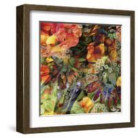 Embellished Eden Tile III-James Burghardt-Framed Art Print