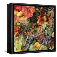Embellished Eden Tile III-James Burghardt-Framed Stretched Canvas
