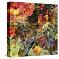Embellished Eden Tile III-James Burghardt-Stretched Canvas