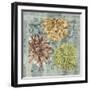 Embellished Flower Fetti I-Jennifer Goldberger-Framed Art Print