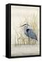 Embellished Heron Sanctuary II (BA)-Tim OToole-Framed Stretched Canvas