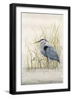 Embellished Heron Sanctuary II (BA)-Tim OToole-Framed Art Print