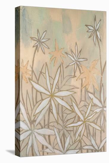Embellished Starburst Bloom II-Vanna Lam-Stretched Canvas