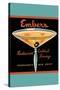 Embers Restaurant Cocktail Lounge-null-Stretched Canvas