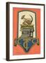 Emblem for an Enterprise with Initials Stss-null-Framed Giclee Print