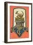 Emblem for an Enterprise with Initials Stss-null-Framed Giclee Print