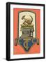 Emblem for an Enterprise with Initials Stss-null-Framed Giclee Print