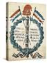 Emblem of Republic from 1793, Gouache, French Revolution, France-null-Stretched Canvas