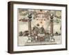 Emblematic Chart and Masonic History of Free and Accepted Masons-null-Framed Giclee Print