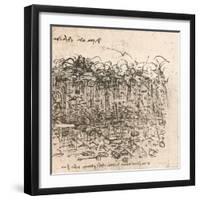 Emblematic representation, c1472-c1519 (1883)-Leonardo Da Vinci-Framed Giclee Print