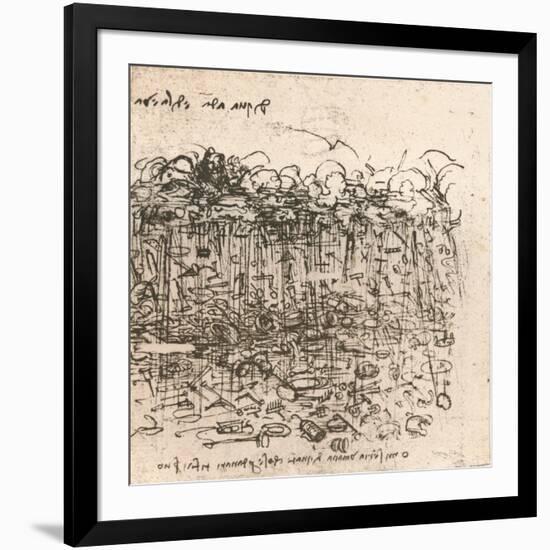 Emblematic representation, c1472-c1519 (1883)-Leonardo Da Vinci-Framed Giclee Print