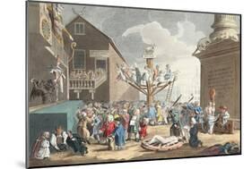 Emblematical Print of the South Sea, Illustration from 'Hogarth Restored: the Whole Works of the…-William Hogarth-Mounted Giclee Print