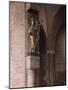 Embossed and Gilded Copper Statue Representing St. Bassianus-null-Mounted Giclee Print