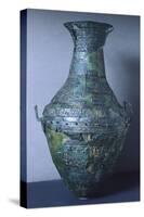 Embossed Bronze Amphora, Italy, Piceno Civilization, 9th-3rd Century BC-null-Stretched Canvas
