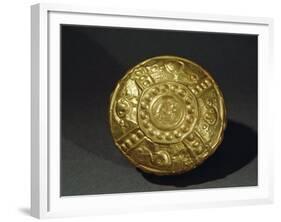 Embossed Gold Artifact from Manabi, 5th-15th Century A.D.-null-Framed Giclee Print