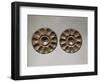 Embossed Silver Phaleras, Ornamental Disks Used on Horse Gear-null-Framed Giclee Print