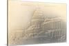 Embossed View of the Capitol-null-Stretched Canvas