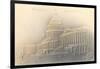 Embossed View of the Capitol-null-Framed Art Print