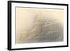 Embossed View of the Capitol-null-Framed Art Print