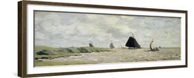 Embouchure de l'Escaut-Claude Monet-Framed Giclee Print
