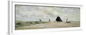 Embouchure de l'Escaut-Claude Monet-Framed Giclee Print