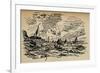 Embouchure De La Seine a Honfleur, C1865-Claude Monet-Framed Giclee Print