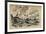 Embouchure De La Seine a Honfleur, C1865-Claude Monet-Framed Giclee Print