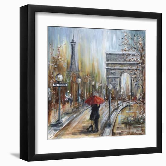 Embrace by the Arc-Marilyn Dunlap-Framed Art Print