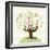 Embrace Diversity Tree-cienpies-Framed Art Print