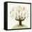 Embrace Diversity Tree-cienpies-Framed Stretched Canvas