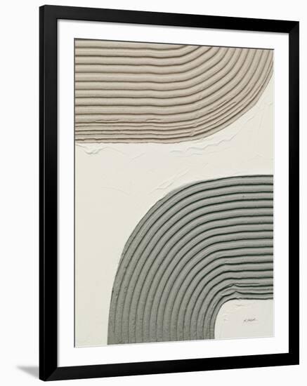 Embrace II Green Crop-Mike Schick-Framed Art Print