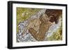 Embrace (Lovers II), 1917-Egon Schiele-Framed Giclee Print