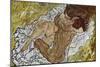 Embrace (Lovers II), 1917-Egon Schiele-Mounted Giclee Print