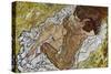 Embrace (Lovers II), 1917-Egon Schiele-Stretched Canvas