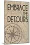 Embrace The Detours-Lauren Gibbons-Mounted Art Print