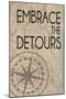 Embrace The Detours-Lauren Gibbons-Mounted Art Print